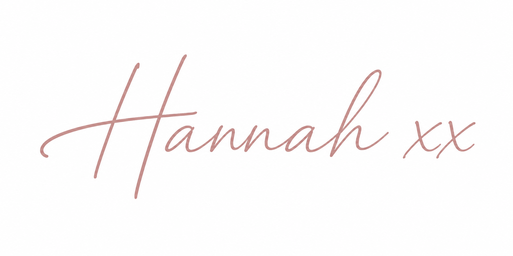 Hannah's Signature