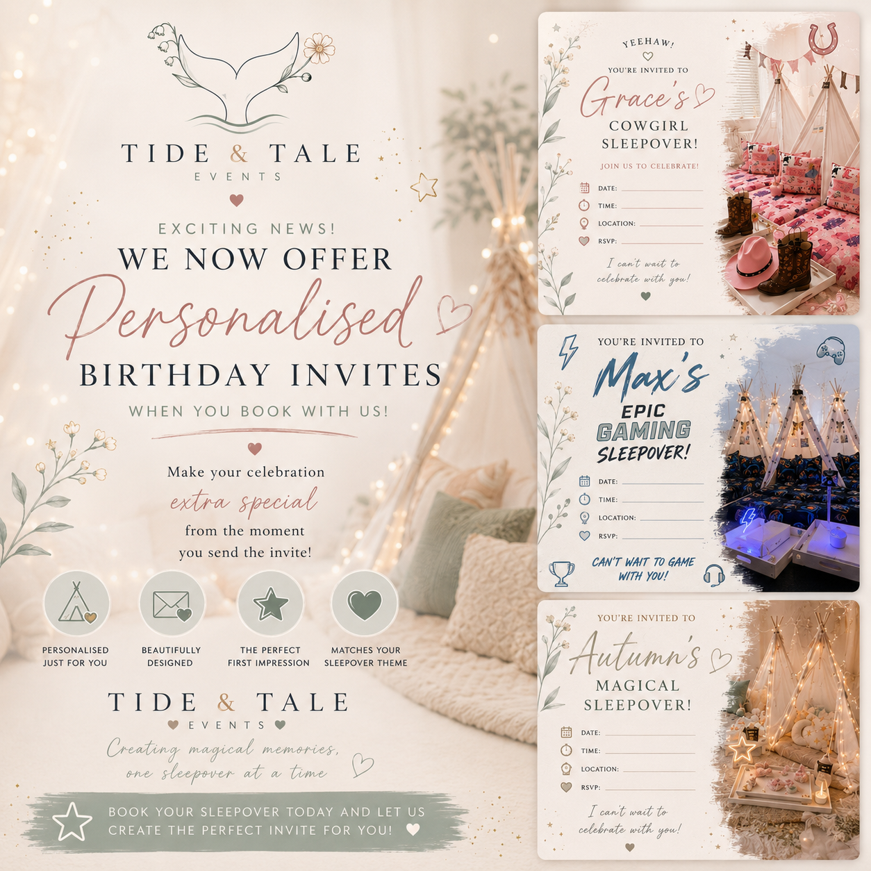 Free Personalised Invitations