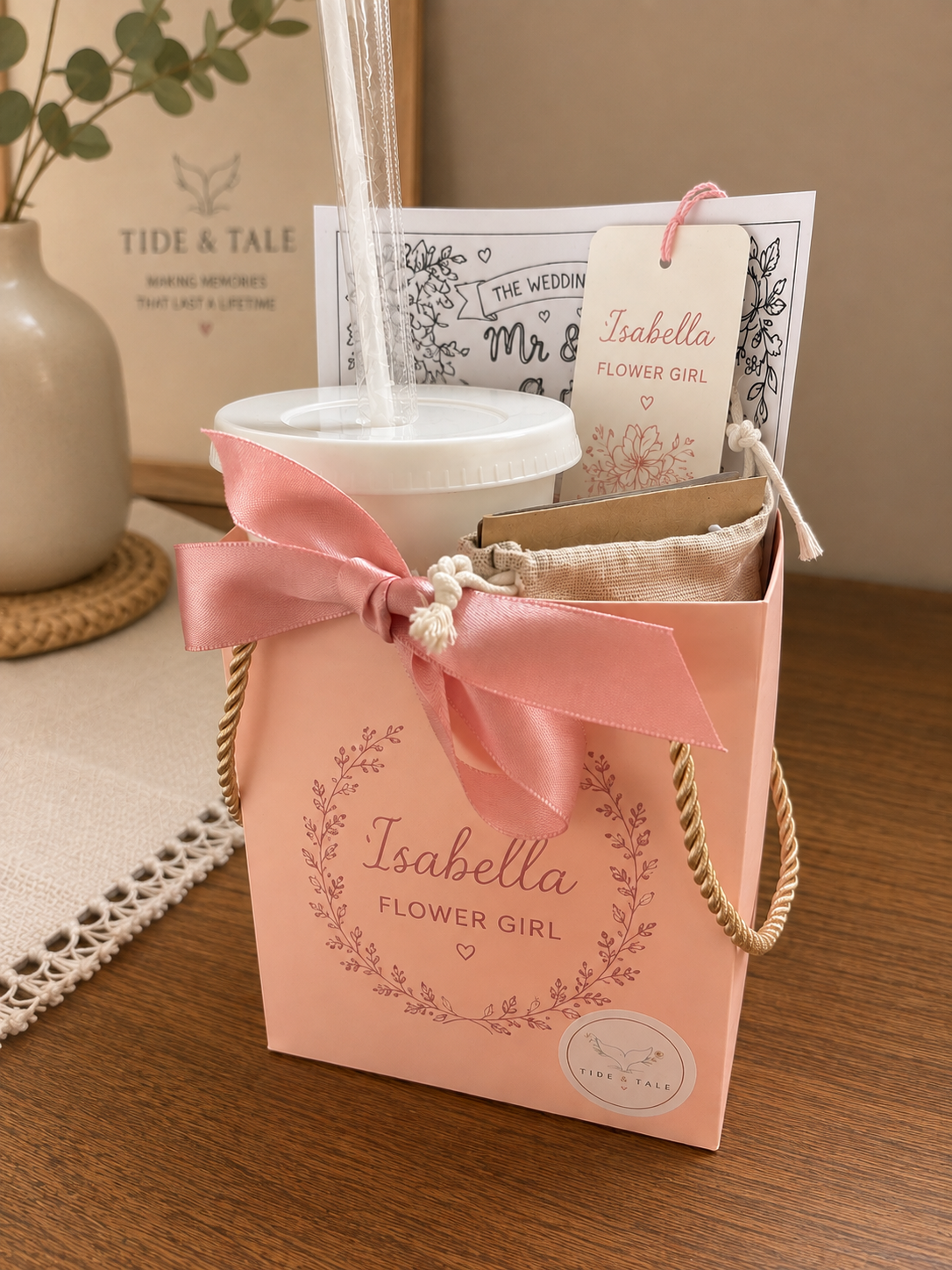 Personalised Wedding Tide Experience pack